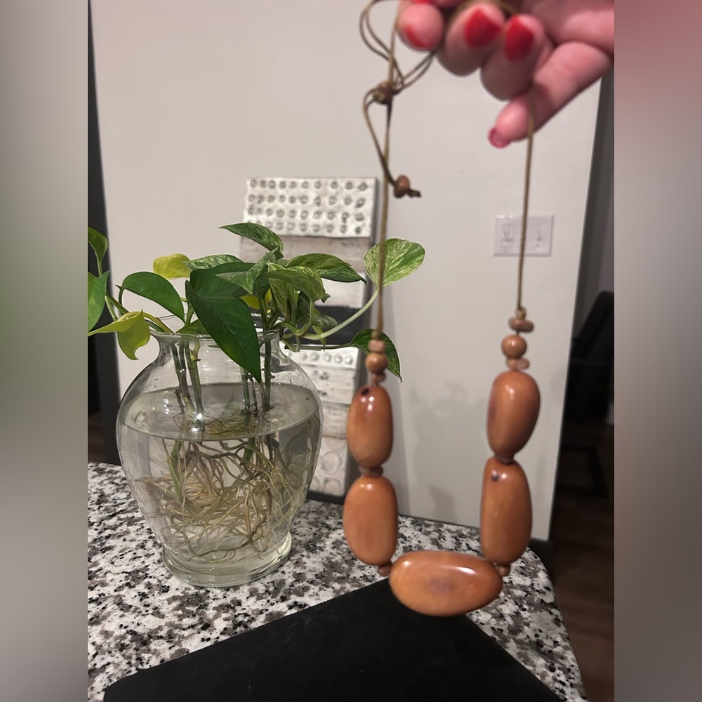 Tagua necklace